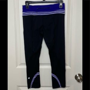 Lululemon Cropped leggings Sz 6
